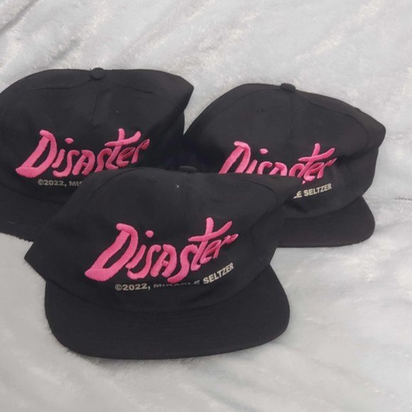 Rare Miracle Seltzer Disaster  Black  Snapback Hat Cap 2022 Collection - Picture 7 of 7